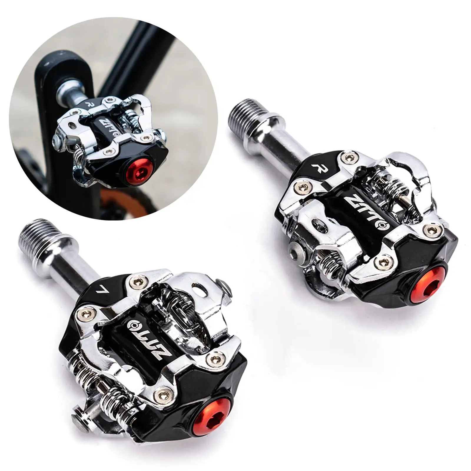 

Multi-Use Mountain Bike Sealed Pedals - Dual Platform for Touring, Road,