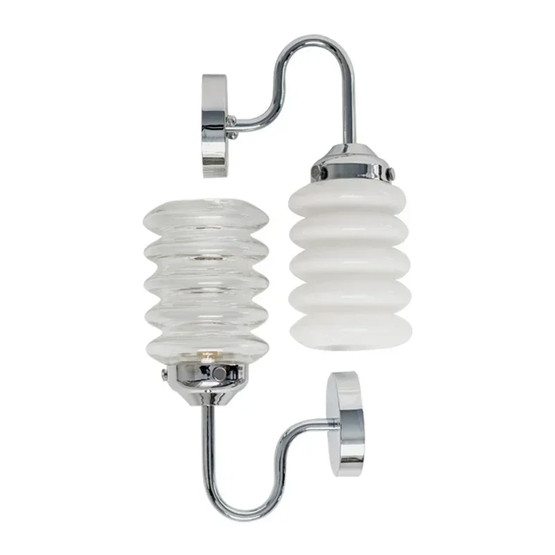 Винтажный настенный светильник из латуни в японском индустриальном стиле