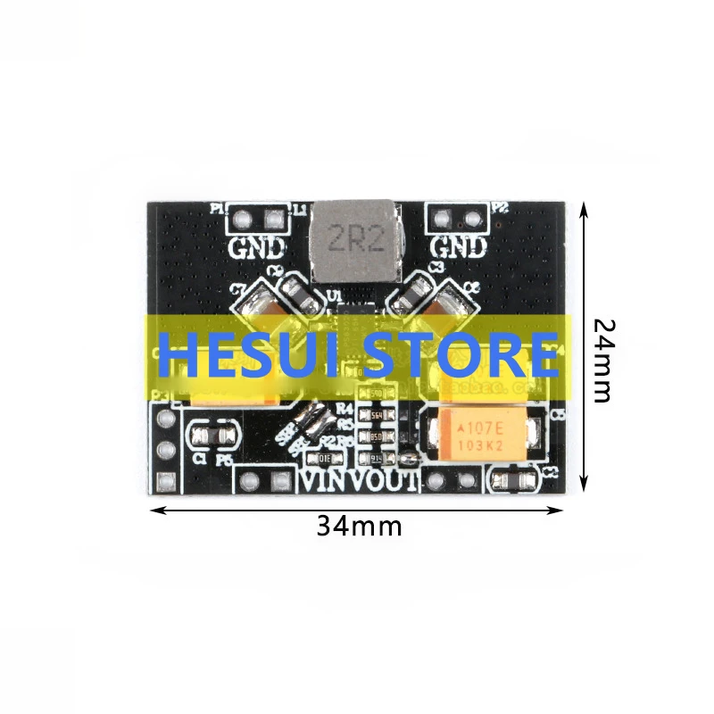 TPS63020 Плата модуля питания Автоматическое подъемное напряжение 2 5 В 3 4 Литиевая