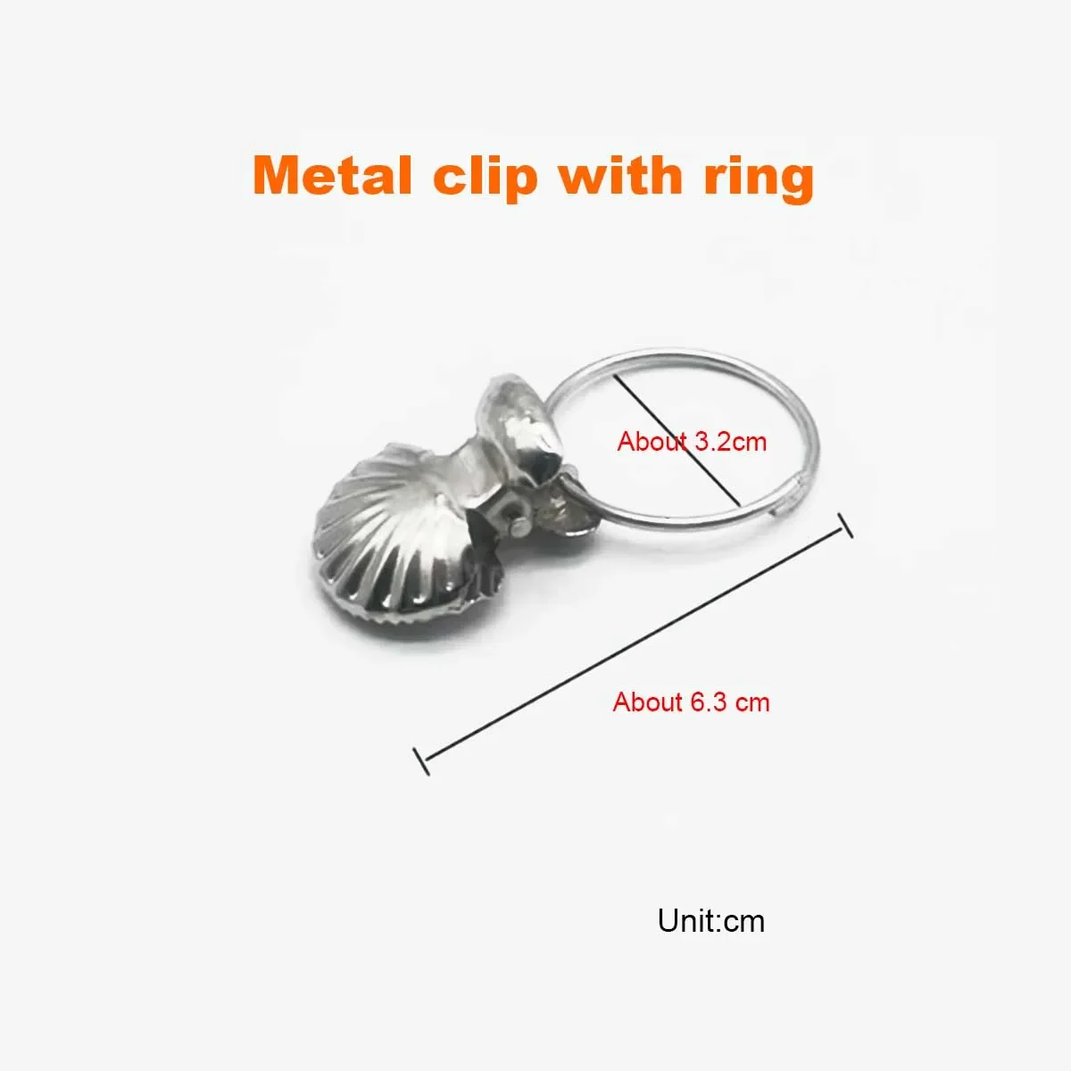 

Зажим для штор с петлей, металлический корпус, крючок, аксессуар