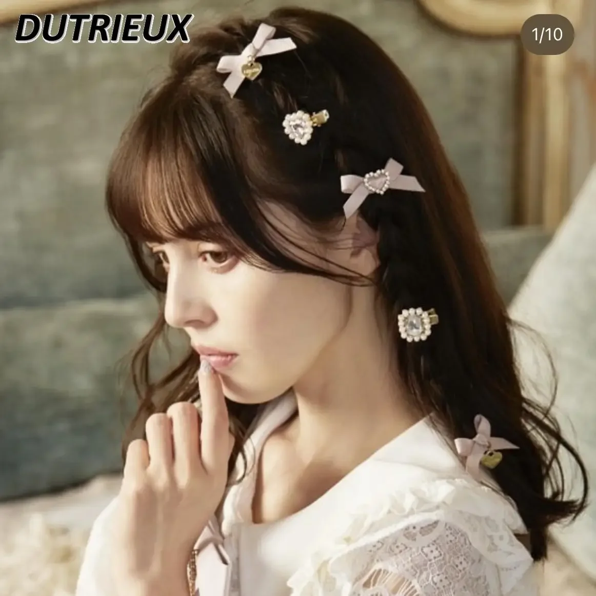 Детские заколки-бабочки DUTRIEUX