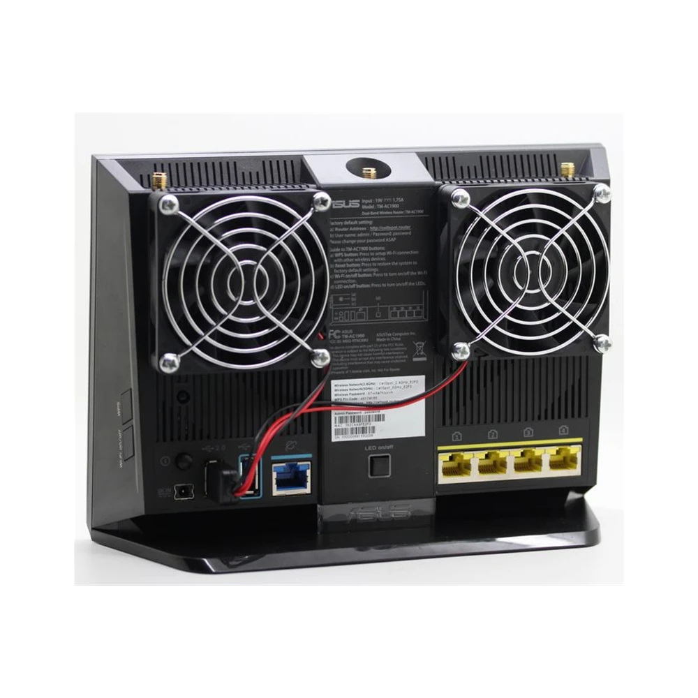 Охлаждающий USB-вентилятор для ASUS RT-AC68U AC86U EX6200 Tengda AC15 70x70x15 мм |