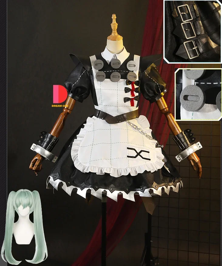 Костюм для косплея Zenless Zone Zero Corin Wickes Высококачественная униформа парик аниме