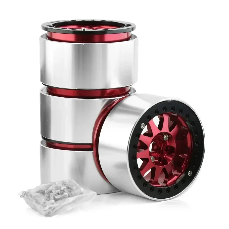 Металлические ободья колес 2.2", 4 шт., для RC Crawler Axial | AliExpress