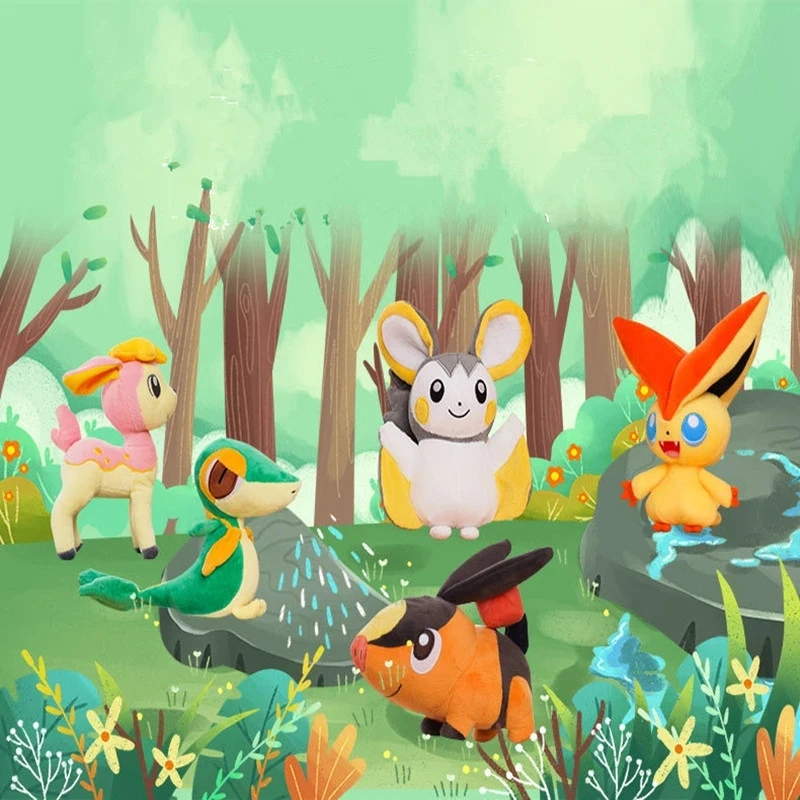 

2022 горячая Распродажа Покемон, ротанговая змея, теплая свинья, четыре сезона, олень, электрическая Летающая белка, Pictini, питомец, плюшевая иг...