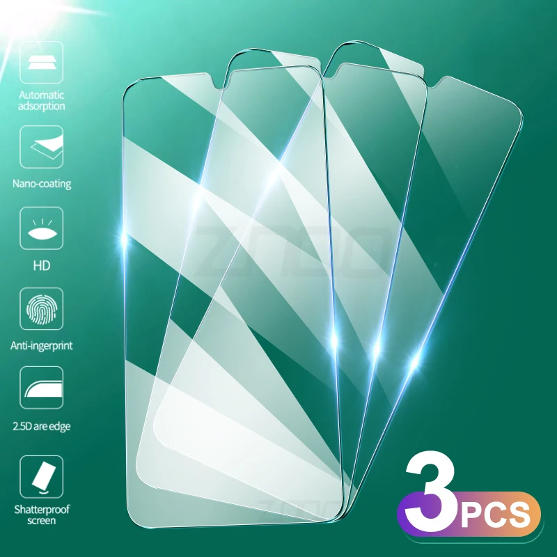 

3Pcs Tempered Glass For Xiaomi Mi 9 8 10 11 Lite 9T 10T Pro Screen Protector Glass For Xiaomi Poco X3 M3 Pro Mi A3 A2 Lite 9 Se
