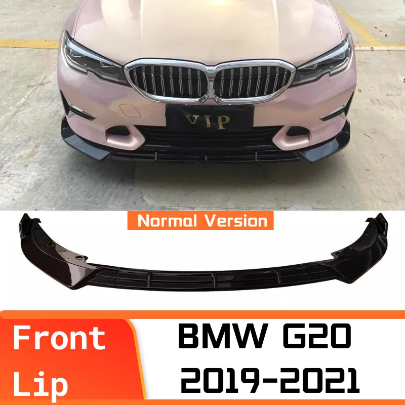 

Новая губа переднего бампера для BMW G20 2019-2021, обычная версия, нижний боковой разветвитель из АБС-пластика, спойлер, комплект кузова, автомобильные аксессуары