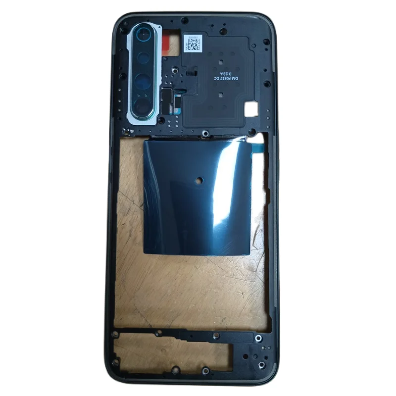 

Middle Frame Housing For Realme X3 X3Super Zoom 5G RMX2142 2081 2085 Middle Frame Bezel With Side Button Lens Frame Repair parts