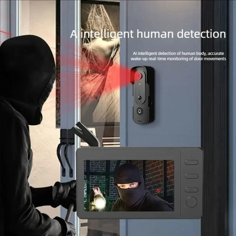 Беспроводной видеодомофон двусторонняя голосовая видеодомофонная система