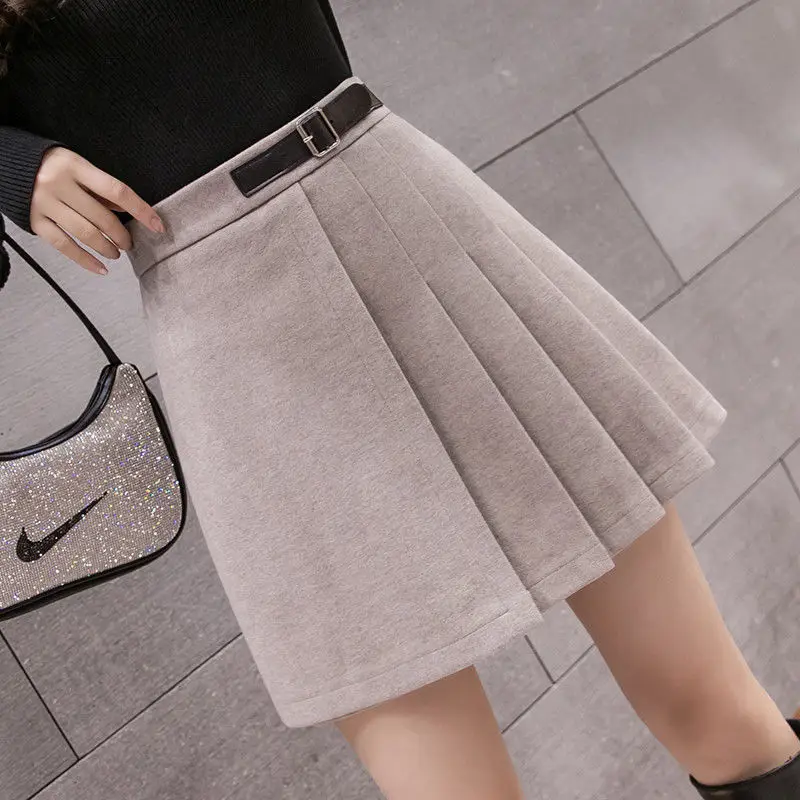 

Women Mini Skirt High Waist A Line Irregular Short Skirts Ladies 2023 Summer Korean Style All Match Casual Commuter Skirts T167