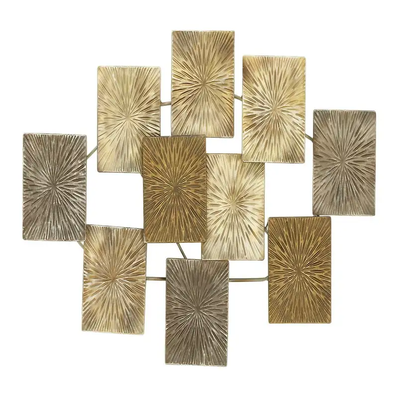 

Metal Carved Sunburst Wall Decor