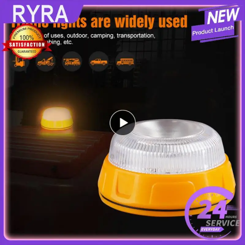 

Высококачественный светодиодный автомобильный фонарик V16 для чрезвычайных ситуаций, магнитный индукционный стробоскоп, лампа для дорожных аварий, маячок, аксессуар для безопасности