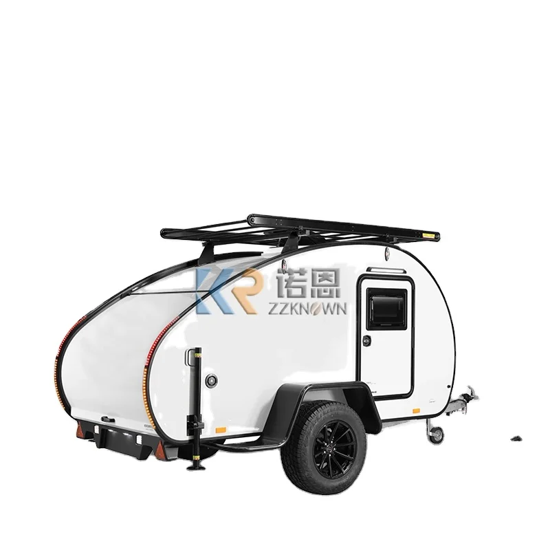 

Внедорожный трейлер для путешествий, каплеобразный трейлер, трейлер для автофургона, мобильный грузовик, трейлер, трейлер, автофургон, для ...