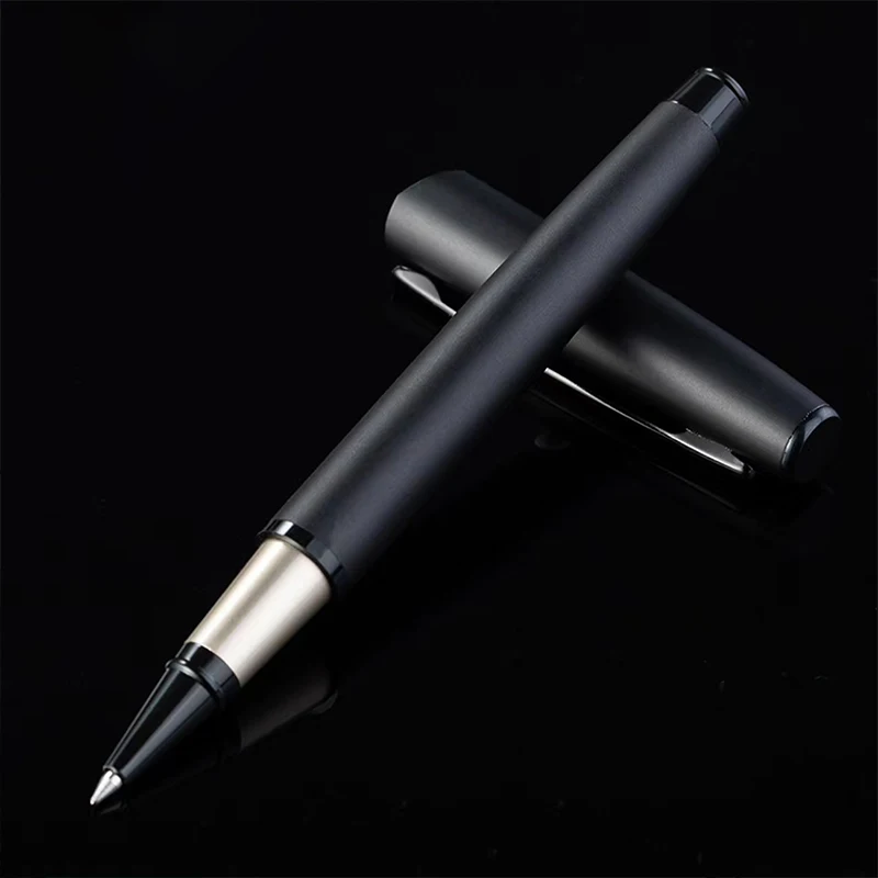

Metal Roller Ballpoint Pen 0.5mm Office School Business Men High Quality Signature Gift Supplier Laser Customization Custom Logo