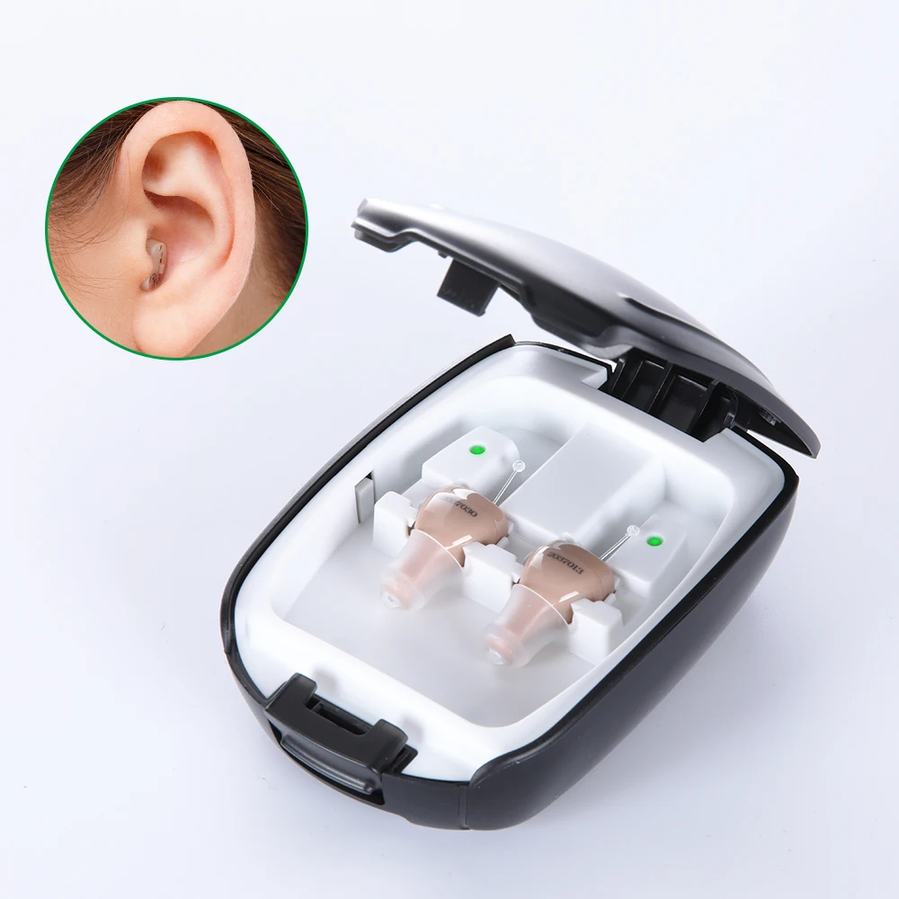 Rechargeable Low-noise Mini Invisible Digital Sound Amplifier Deaf Hearing Aids