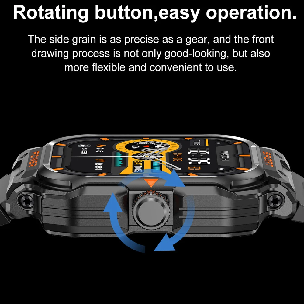 Умные часы с Bluetooth пульсометром и оксиметром