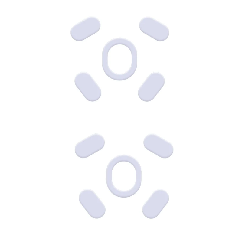 2 комплекта педаль для мыши G102 G203 сменная проводная мышь ножки скользят изогнутый