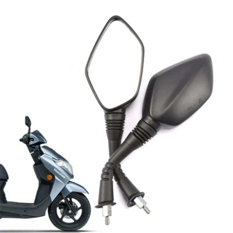 

Brand Rearview Mirror Motorcycle Accessories Scooter Mirror Clear Vision for Haojue VX125 HJ125T-52 Nondestructive Installation