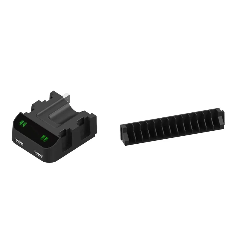 

for SwitchOLED Controller Charging Dock Stand Station & Game Card Storage Holder