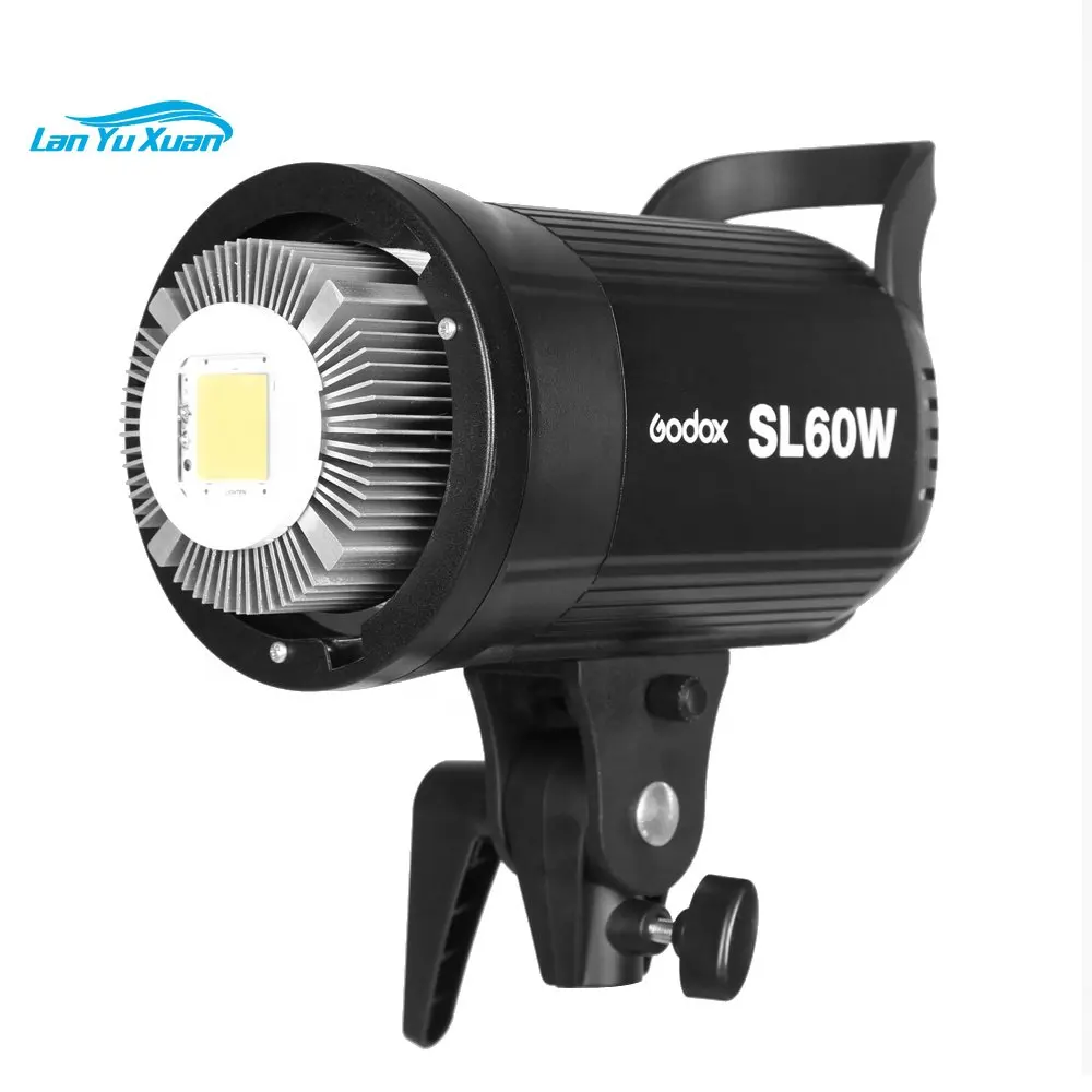 

Godox LED Video Light SL-60W SL60W 5600K White Version Video Light Continuous Light Bowens Mount for Studio Video Recording