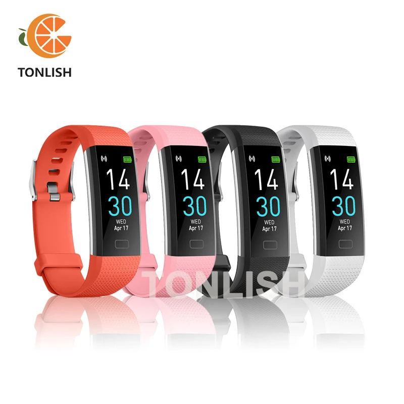

TONLISH Smart Bracelet for Men Women Smartband Heart Rate Smartwatch Fitness TrackerBlood Pressure Sport Smart Wristband Watches