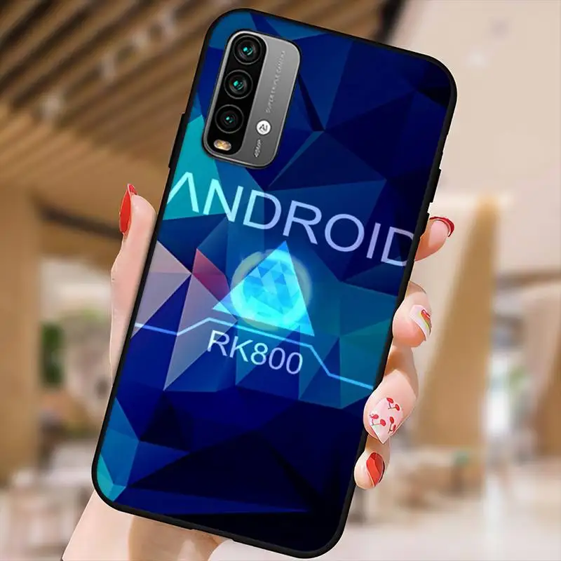 Детройт стать человеком Android RK800 наклейка с Коннором для Xiaomi9 10 11PRO LITE Redmi NOTE7 8 9 10A PRO