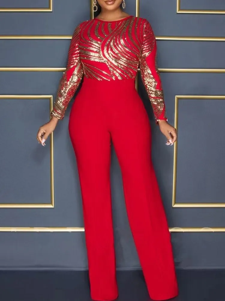 

Jumpsuit Dashiki African Dress Long Sleeve Slim Body Print Women's Summer Sexy Fashion New Beachwear Female New Africa Clothing