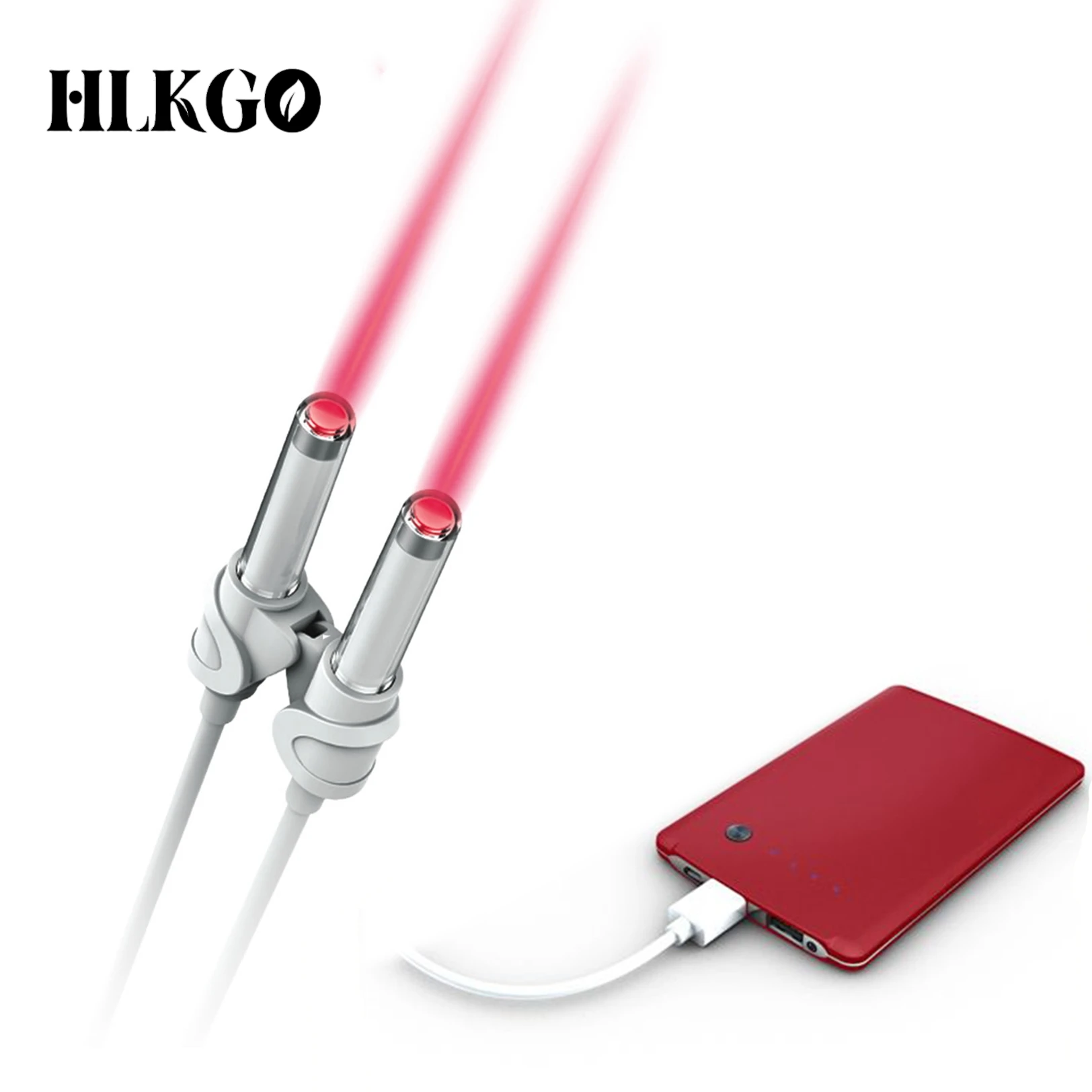 

HLKGO 650nm Rhinitis Semiconductor Soft Laser Therapy Device Nose Irradiation Cholesterol Red Light Treatment Instrument