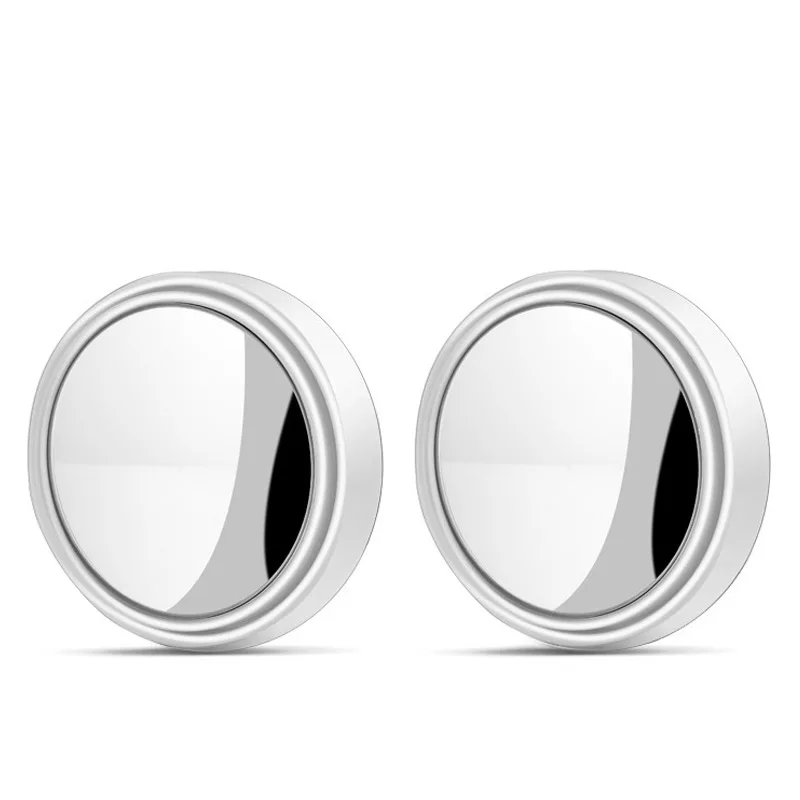 

2 шт. автомобильные зеркала заднего вида на 360 градусов, зеркало для слепых зон, регулируемая круглая рамка, выпуклое прозрачное вспомогательное зеркало заднего вида