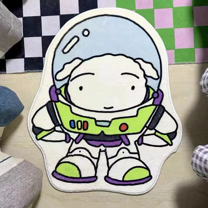 Симпатичный не скользящий водовпитывающий коврик Crayon Shin-Chan для ног милый