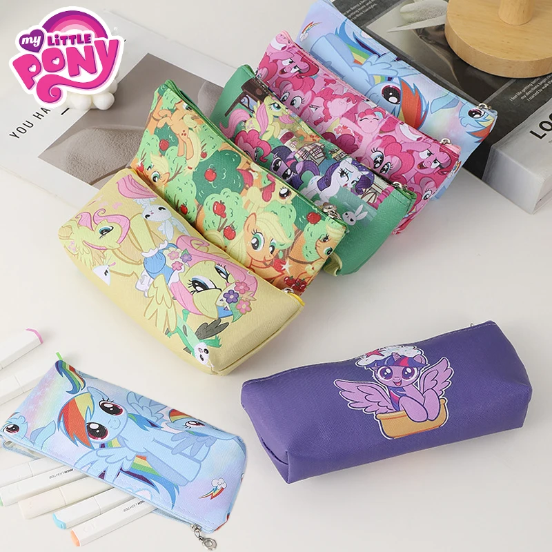 Сумки-карандаши с героями мультфильмов Мой маленький пони для девочек пеналы в