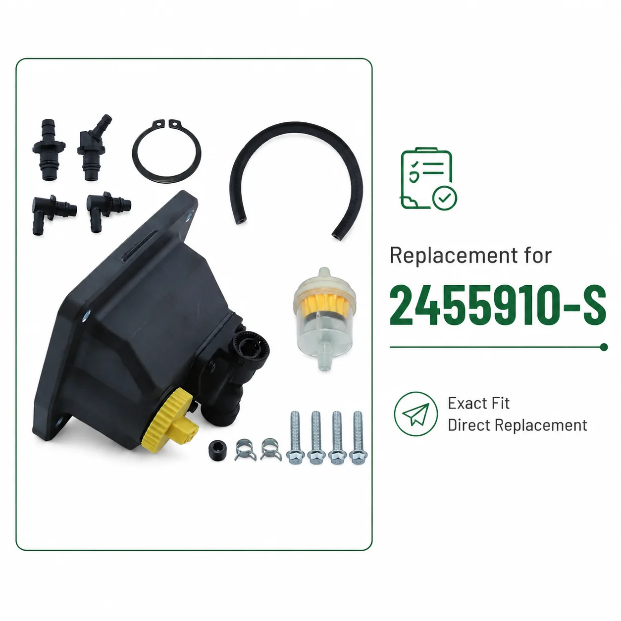 Фото Комплект топливного насоса для Kohler CH18 CH19 CH20 CH24 CH25 CH21 CH22 CH23 CH640 CH670 CH680 CH682 CH730 CH740 CH742 CH752 CH750 ECH630 №2