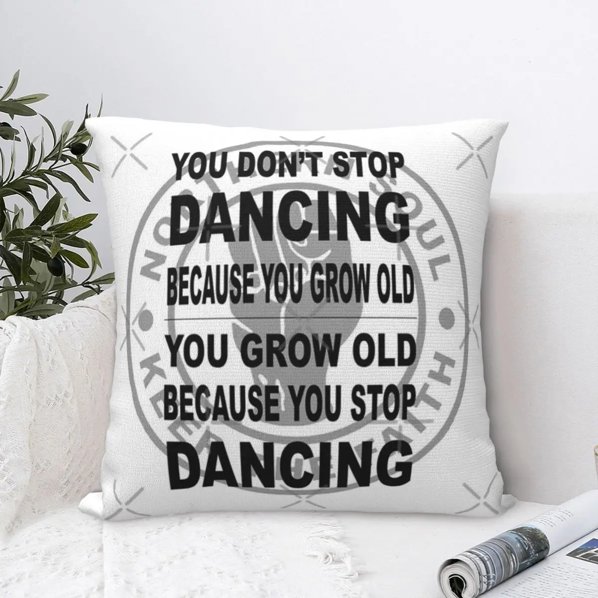 Наволочка Northern Soul Don T Stop Dancing наволочка черная с молнией