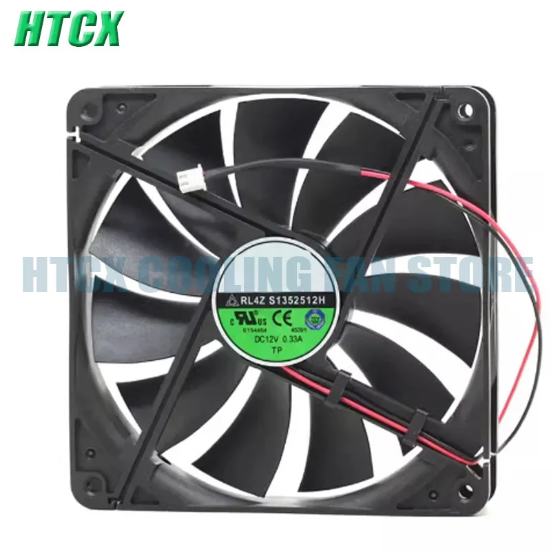 Новый квадратный Вентилятор охлаждения 12 В постоянного тока 135 а мм S1352512H RL4Z