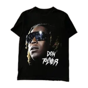 Футболка Don Toliver Signature Vintage Graphic Rap футболка футболки рубашки