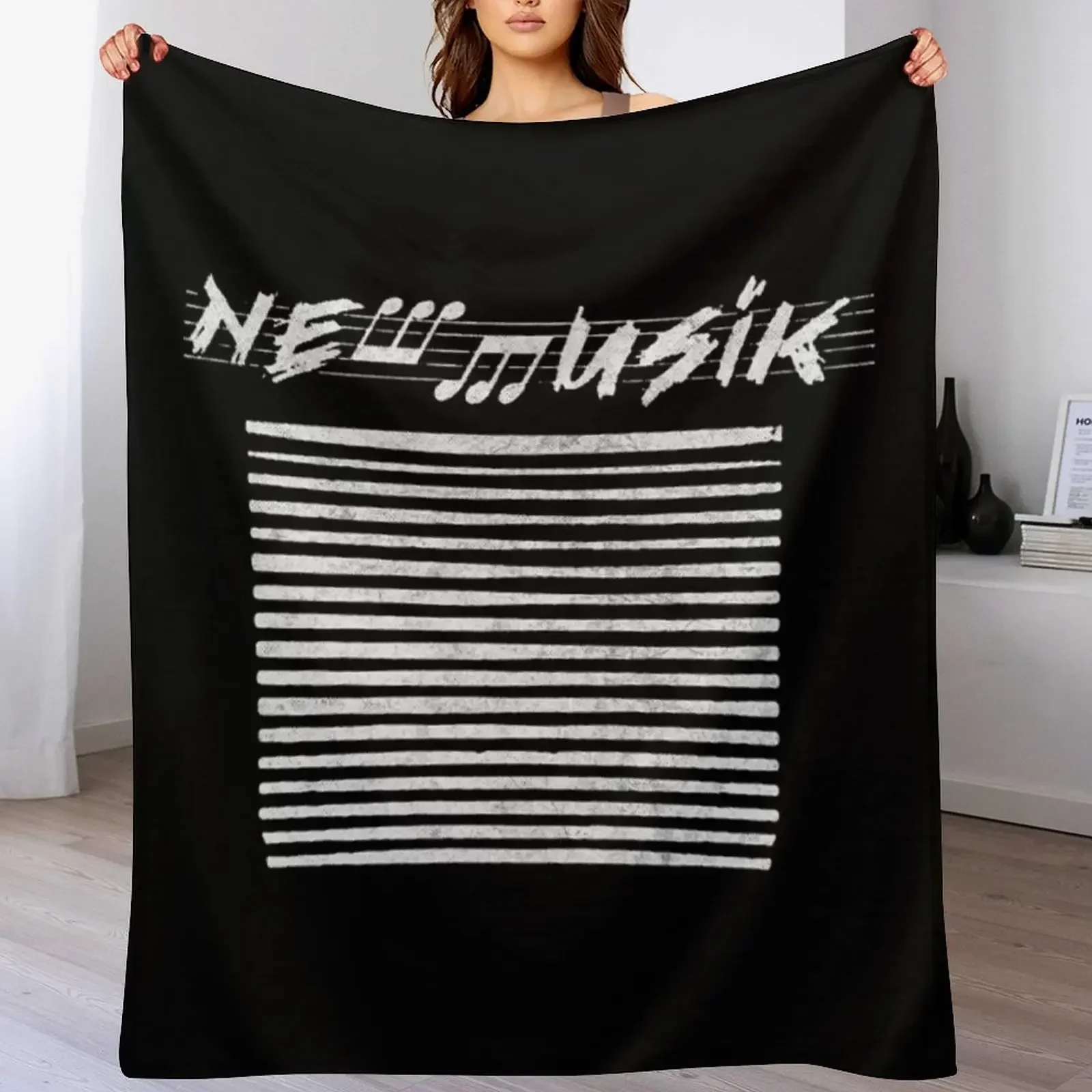 Футболка New MusikNew Musik Throw Blanket Shaggy для дивана Одеяла