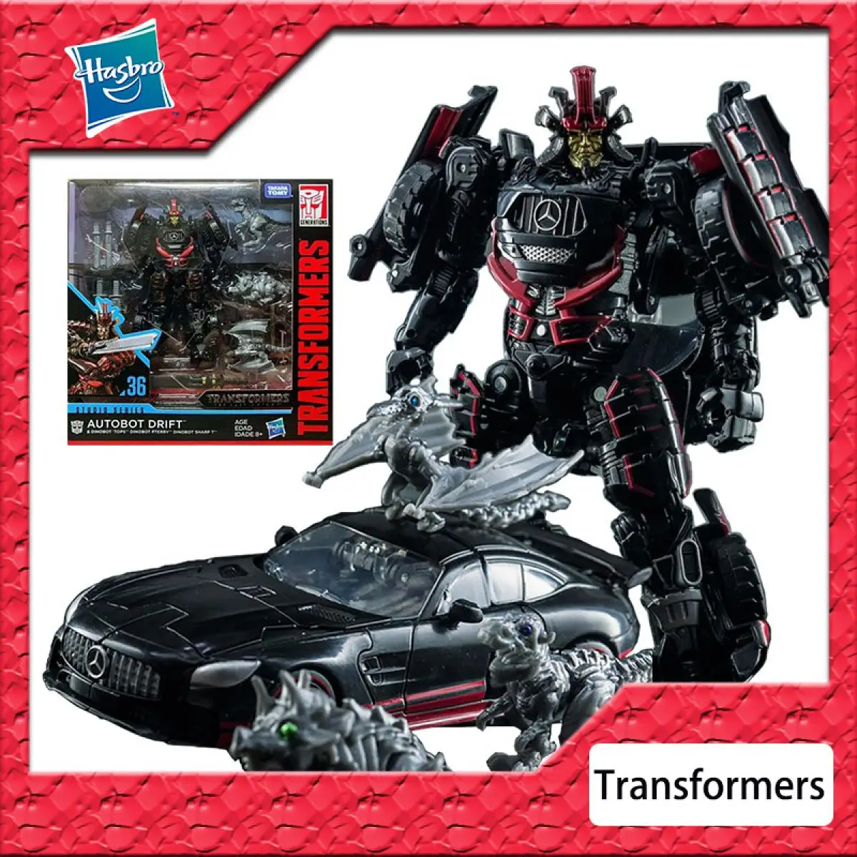 

In Stock Original Hasbro Transformers Studio Series Ss36 Deluxe Class 3C Autobot Drift Action Figure Model Kids Birthday Gifts