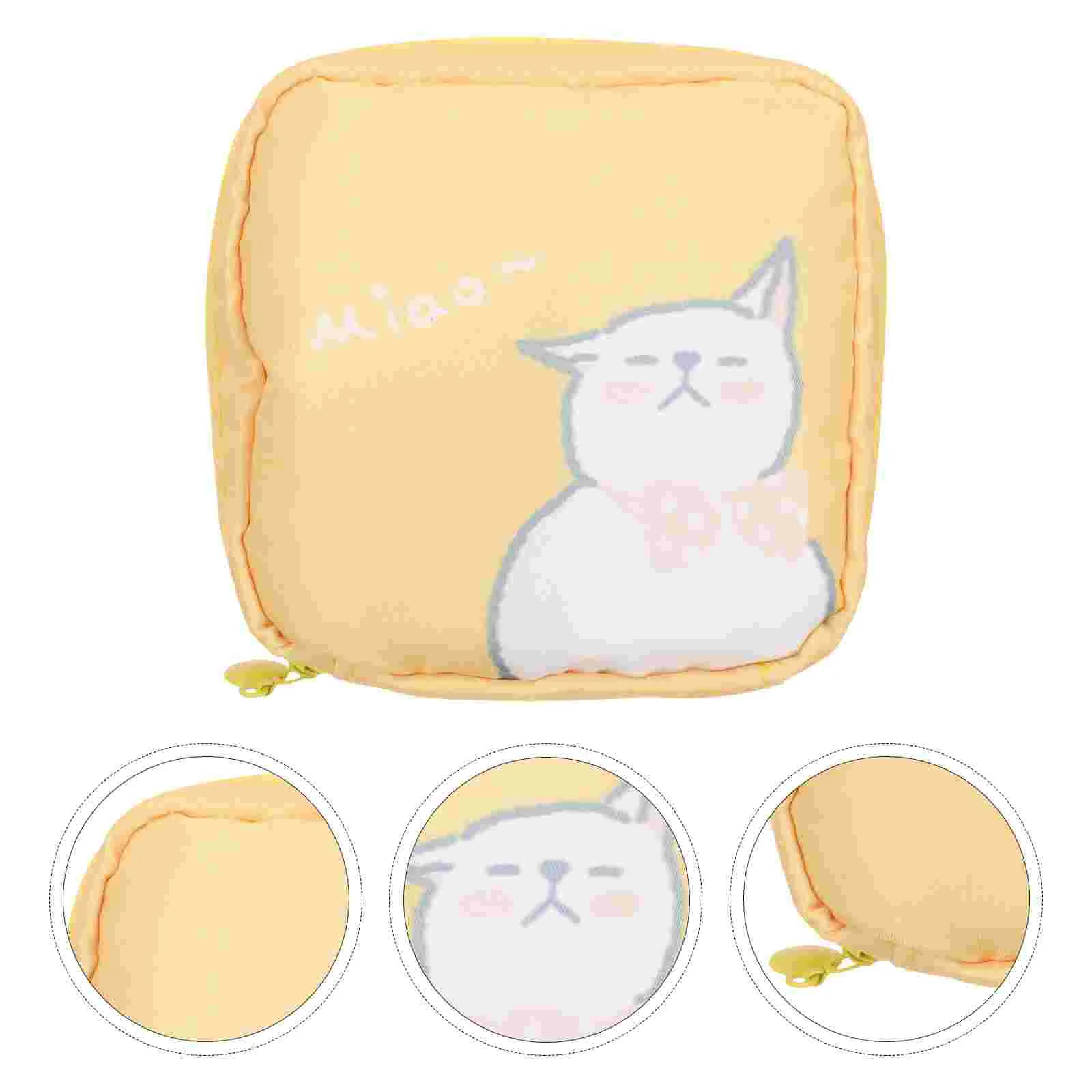 

Washable Period Bag Period Bag Outdoor Decor Driving License Holder Tote Purse Organizer Insert Cartoon Practical Period Pouch