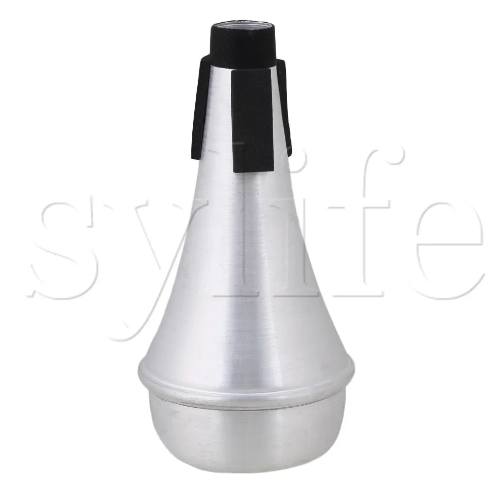 

Silver 0.62" Dia Aluminum Trumpet Straight Mute Silencer for Trumpet
