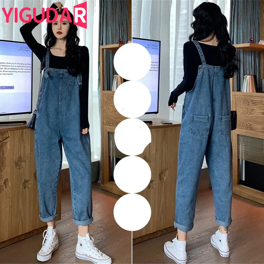 

New Jumpsuit Maternity Pants Long jeans Pregnancy Clothes For Pregnant Women Overall Trousers Autumn Maternite y2k Female body