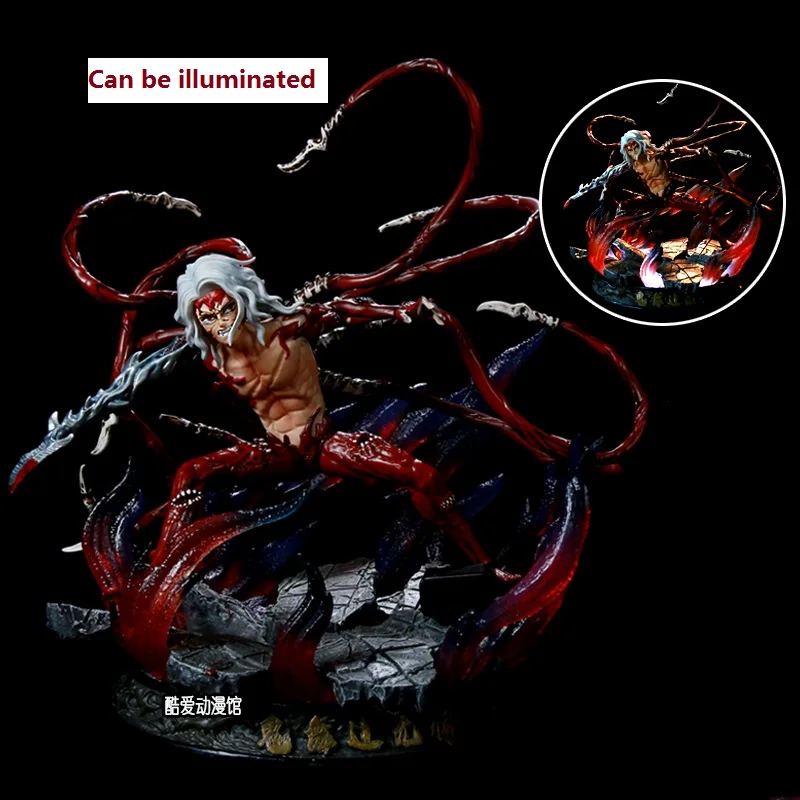 

Demon Slayer Anime Figure GK Statue Ghost King Kibutsuji Muzan PVC Action Figure Model Kimetsu No Yaiba Beaming Dolls Figurines