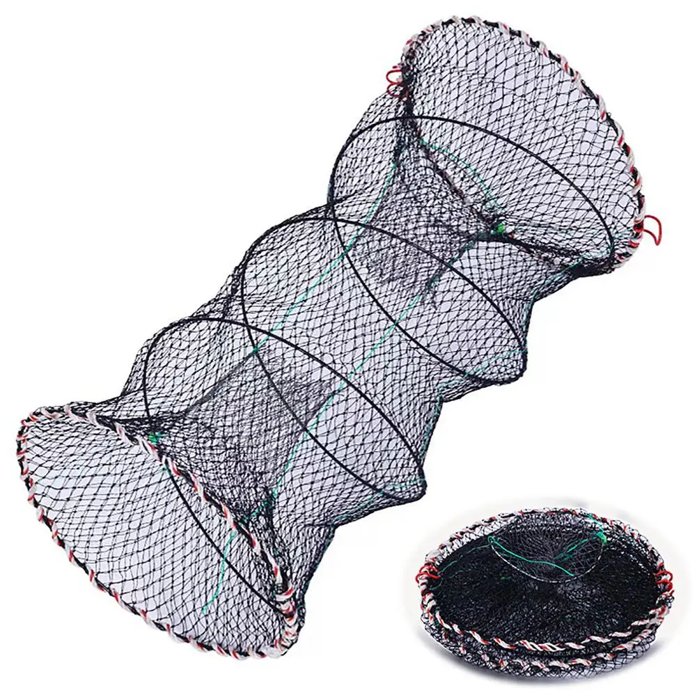 

Fisherman Portable Foldable Crab Cage Fishing Net Fishing Accessories For Catching Crab Lobster Shrimp Dropshipping
