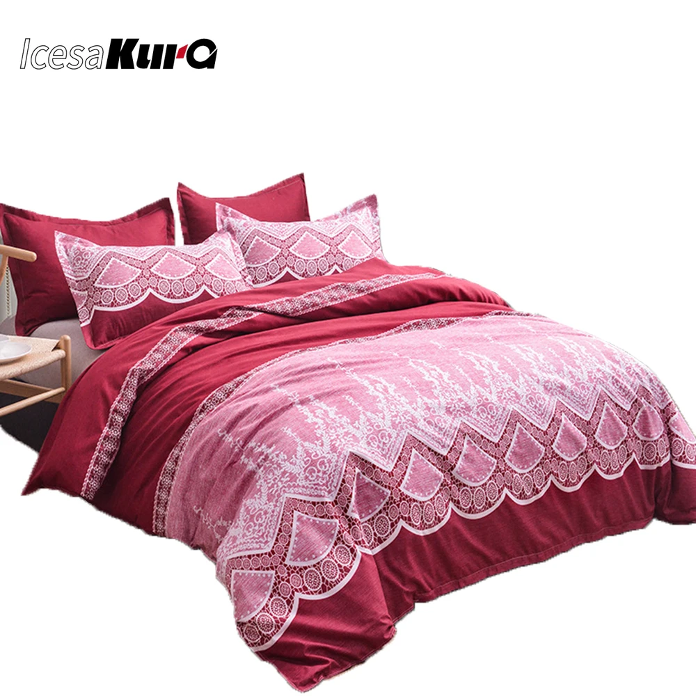

Hot-selling Bedding Fresh and Beautiful American Style Quilt Cover Pillowcase No Sheet Set