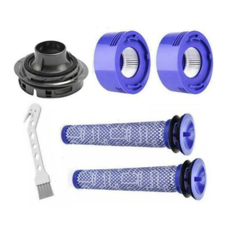 

For Dyson V7 V8 Installation Motor Rear Cover Front And Rear Filter Kit Motor Rear Cover Vacuum Cleaner Parts