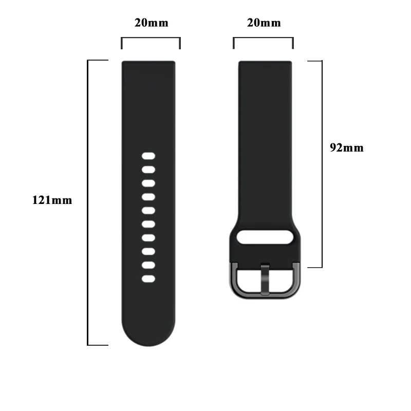 Цветной ремешок с пряжкой для Amazfit GTS4 Mini 20 мм официальный браслет GTS 3 2 2E 2mini мягкий