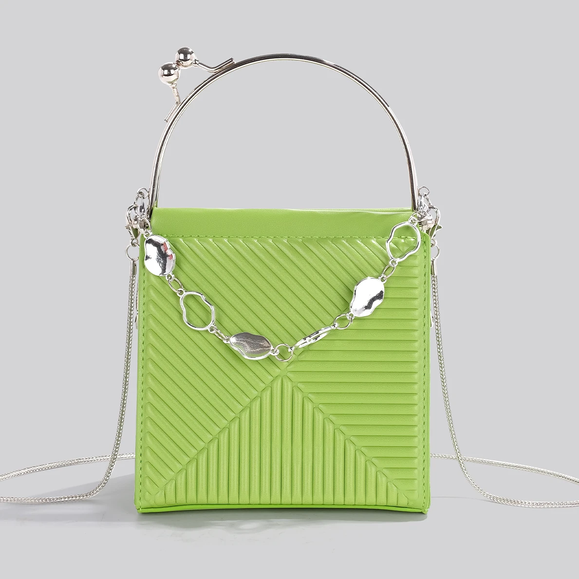 

Special-Interest Design Small Portable Clip Shoulder Bag for Women Chain Messenger Bag Ladies Brand Fashion Handbags New Style