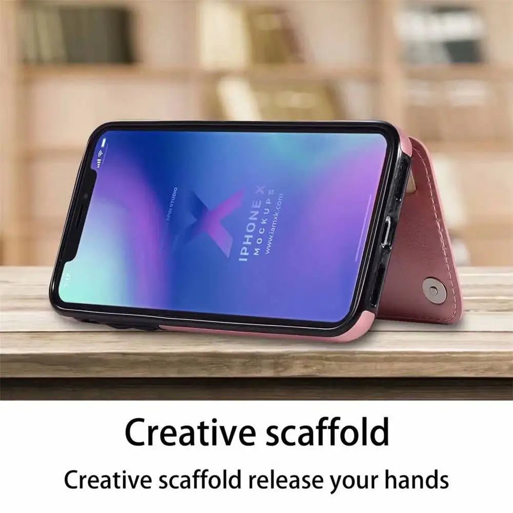 Card holder Phone Case For Samsung Galaxy S23 S22 S21 S20 FE Note 10 9 20 Ultra S10 S9 Plus S10E Leather Wallet Cover