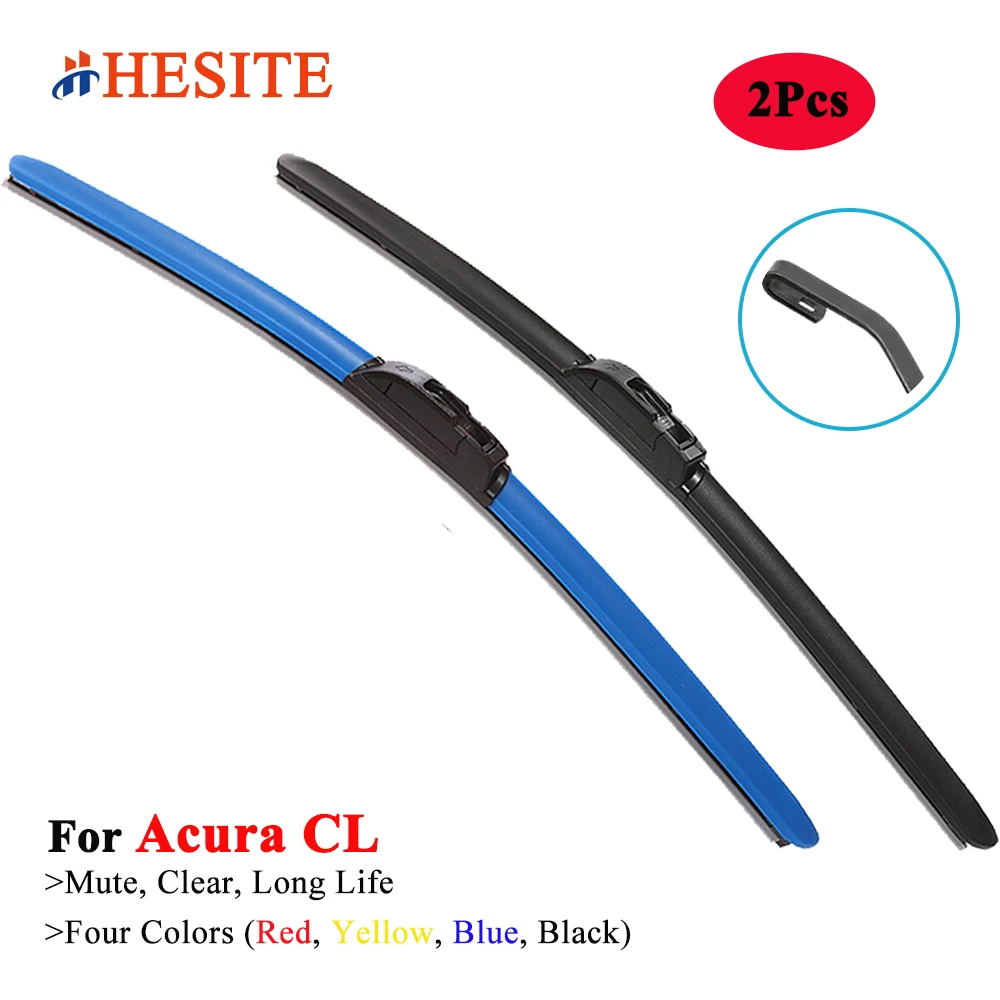 

Цветные щетки стеклоочистителя HESITE для Acura CL Coupe YA1 YA4 1996 1997 1999 2000 2001 2002 2003, автомобильные аксессуары, гаджеты