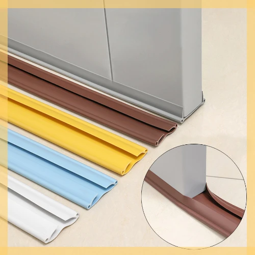 

Under Door Draft Blocker Insulator Door Draft Stopper Weather Stripping Noise Reduce Door Seal Strip Guard