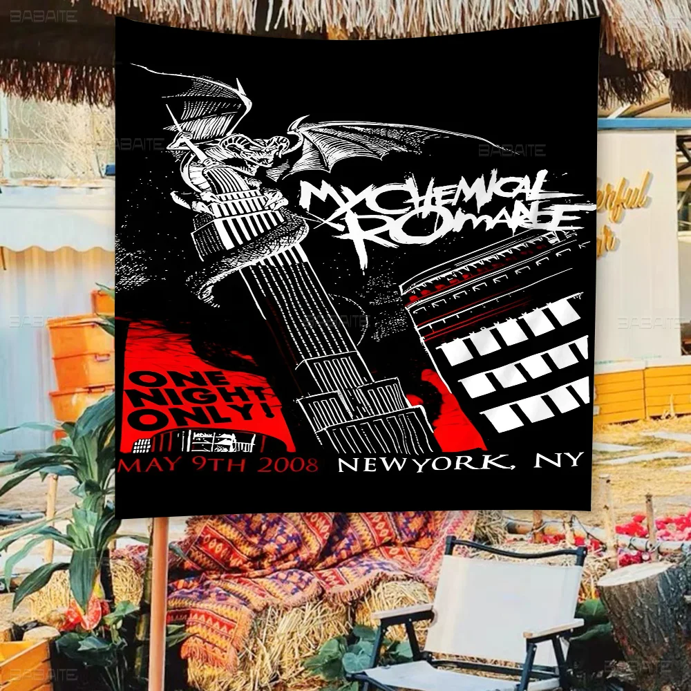 C-Chemical R-Romance Anime Chart Flag For Living Room Home Dorm Decor Art Banner